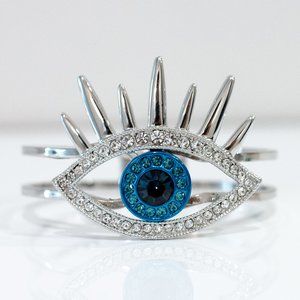 Santorini Evil Eye Bangle